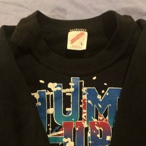 Panthers crew neck sweat shirt